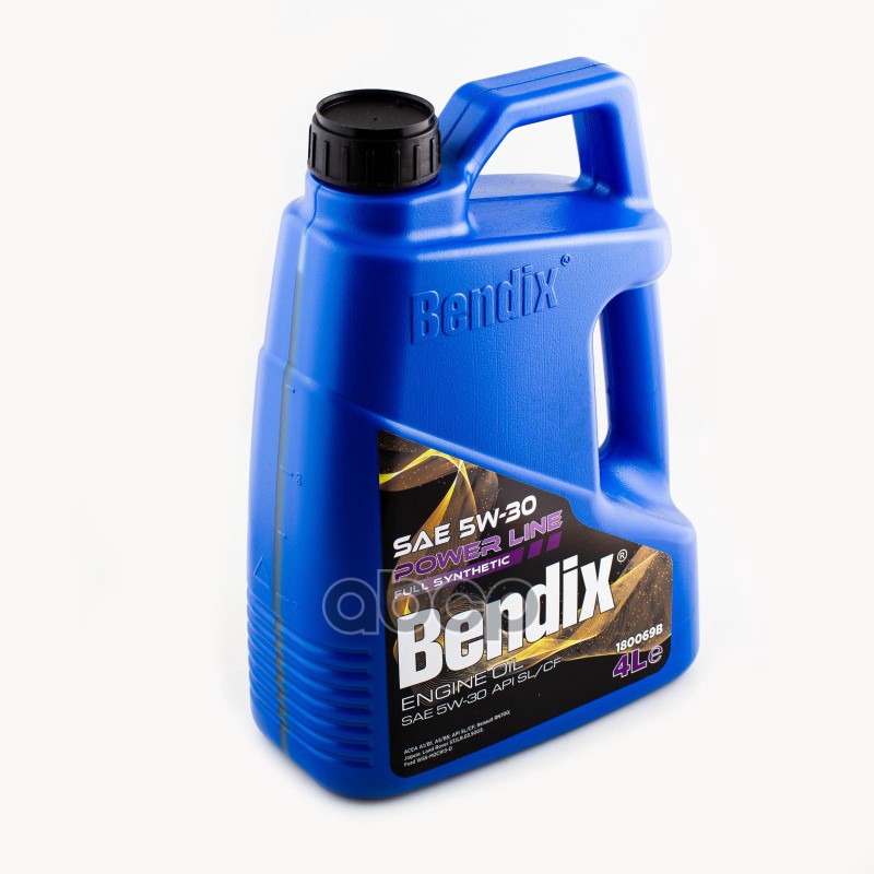 Масло моторное, синтетика 4л BENDIX POWER LINE SAE 5W-30 ACEA A1 B1, A5 B5 API S