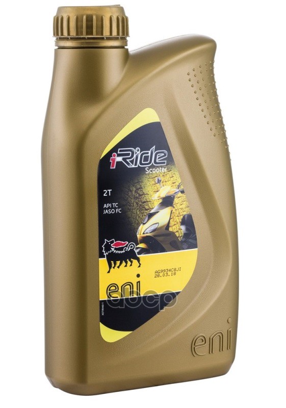 Eni I-Ride Scooter 2T 1Л. Полусинт. (Для 2-Тактн. Скутеров) (Масло Моторное) Eni арт. 152296