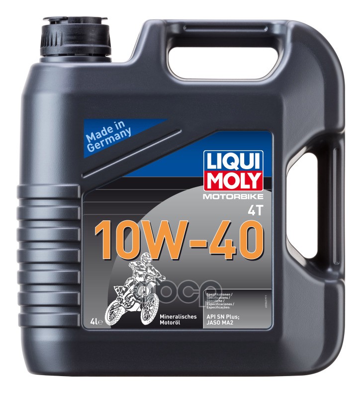 Liquimoly 10W40 Motorbike 4T Basic Offroad (4L) Масло Моторное! Для Мотоц. Минерapi Sl, Jaso Ma2 LIQUI MOLY арт. 3062