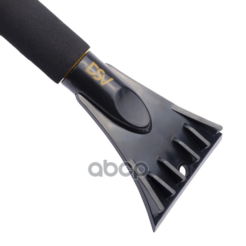 Щетка со скребком 84см черно-желтая DSV