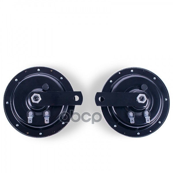 Сигнал звуковой 12 В (диски) 335/435Гц 125 мм хром/красный AVS Electric 43307