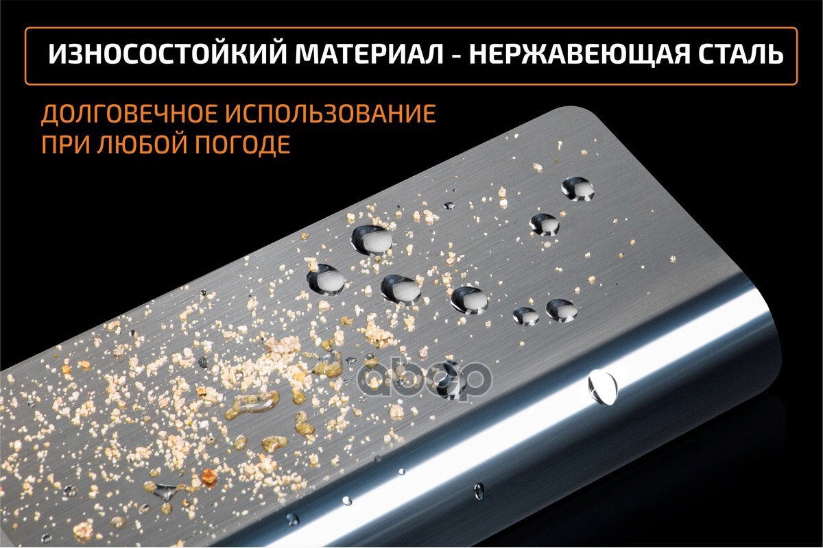 Накладки порогов (4 шт.) Skoda Octavia A5 2004-2013 (гравировка Octavia)