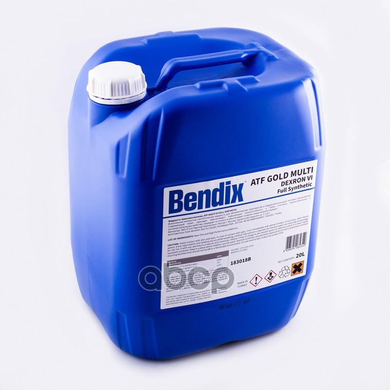 Масло трансмиссионное, синтетика BENDIX GOLD ATF MULTI DEXRON VI Ford Mercon® LV