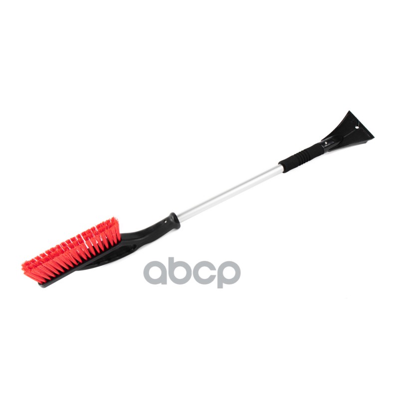 Щетка для очистки снега 86 см со скребком и мягкой ручкой