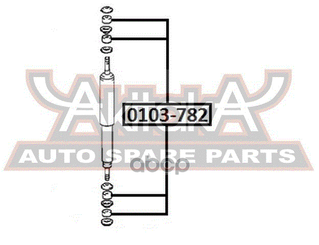 ВТУЛКА ЗАДНЕГО АМОРТИЗАТОРА