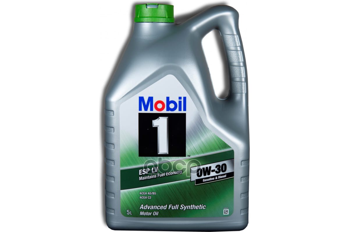Mobil Mobil 1 Esp Lv 0W30 (5L) Масло Моторное! Синт Sl, C2/A5/B5,Mb 229.61/227.61,Wss-M2c920-A, Ll-12 Fe