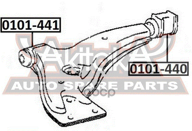 САЙЛЕНТБЛОК ПЕРЕДНЕГО РЫЧАГА ПЕРЕДНИЙ