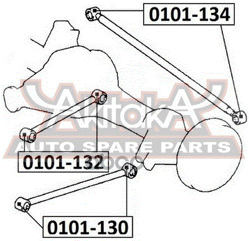 САЙЛЕНТБЛОК ЗАДНЕГО РЫЧАГА