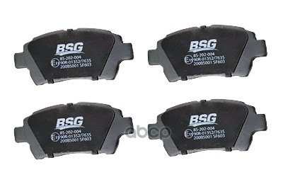 BSG AUTO PARTS BSG85200017 Тормозные колодки - передние
