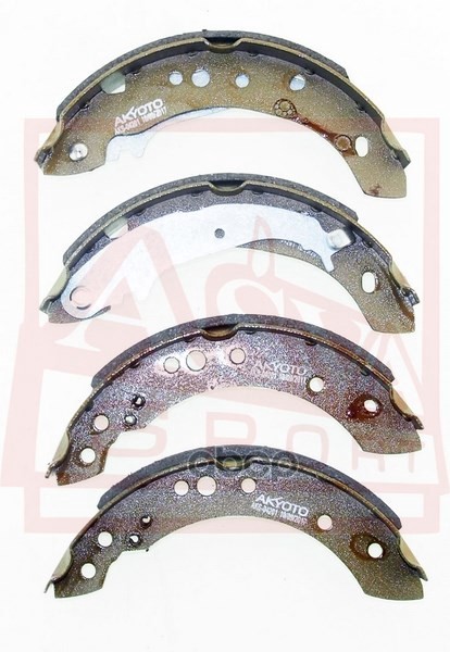 КОЛОДКИ ТОРМОЗНЫЕ БАРАБАННЫЕ ЗАДНИЕ