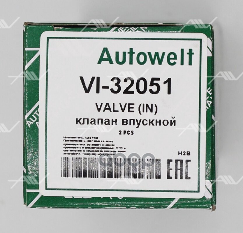 VI-32051 клапан впуск HYUNDAI/KIA D4HA/D4HB 29x6x108.4