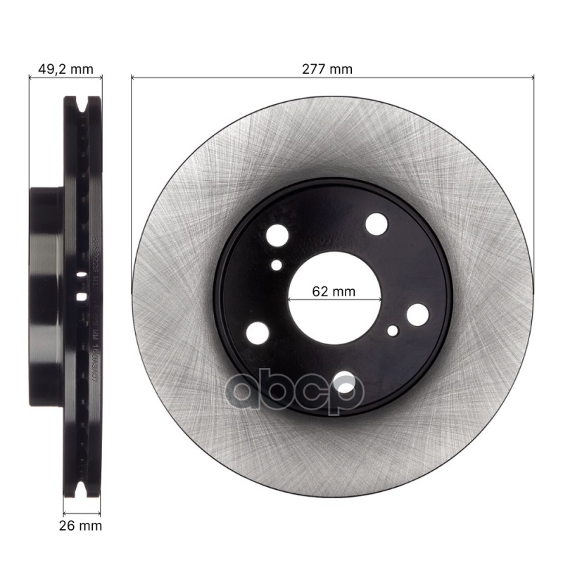 Диск тормозной передний AVANTECH 43512-02330