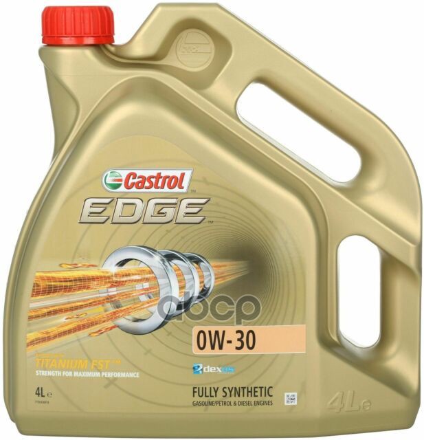 Castrol 0W30 (4L) Edge Titanium Масло Мот.! Син Api Sn,Acea C3, Mb 229.31/51, Vw502/505,Ll04, Dex2 Castrol арт. 1533EB