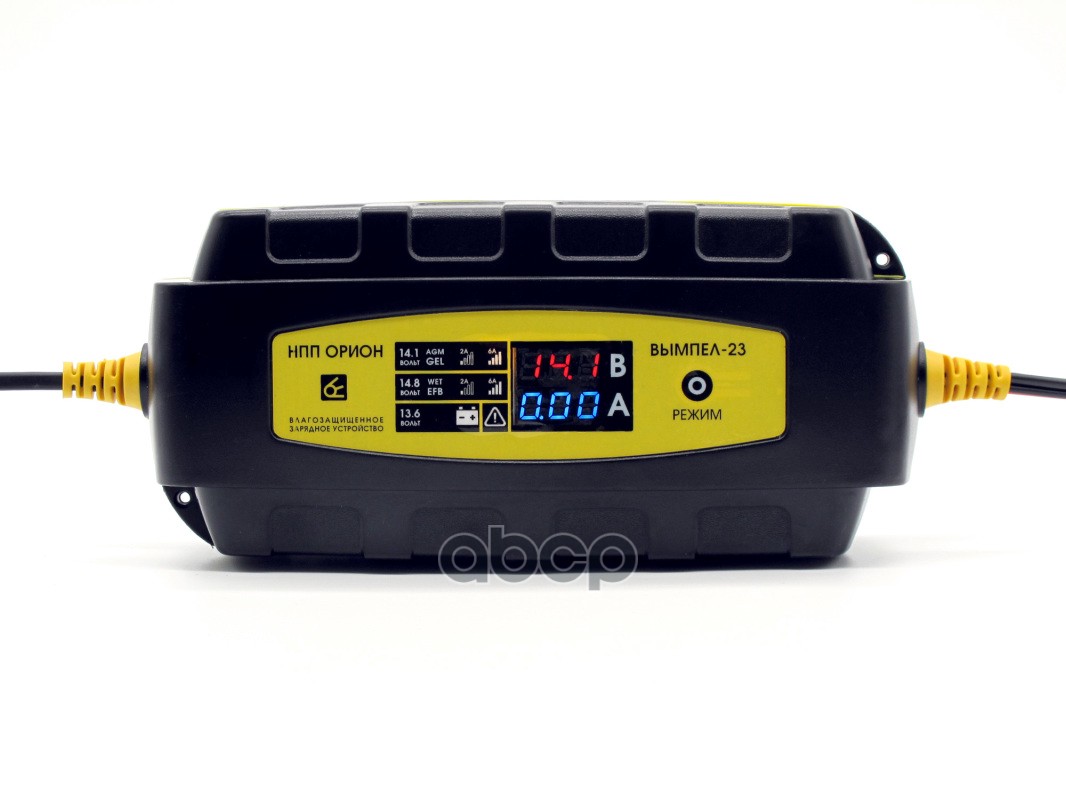 Устроиство зарядное Вымпел 12V 6A Вымпел-23 (автомат, LED индикатор)