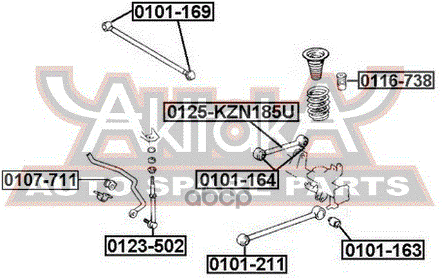ТЯГА СТАБИЛИЗАТОРА ЗАДНЯЯ