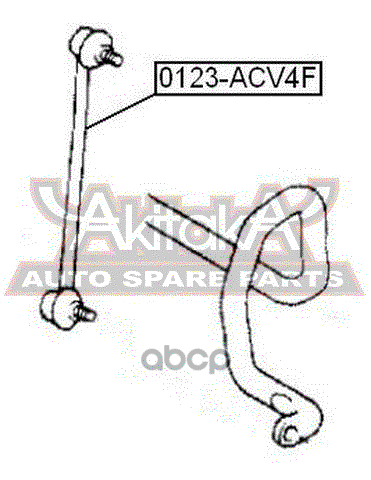 Наконечник поперечной рулевой тяги TOYOTA LITE ACE 89-03