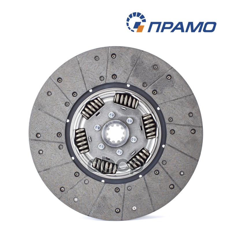 Диск сцепления ведомый для ПАЗ, КАВЗ / D=362мм ПРАМО