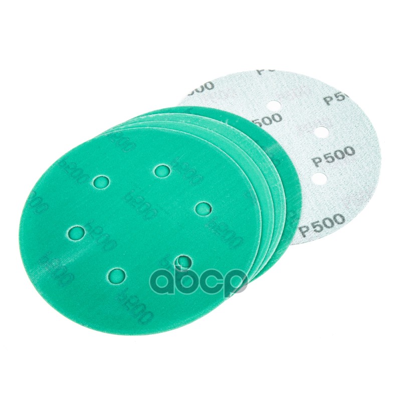 Круг абразивный (шлифовальный) d=150 мм P500 с 6 отверстиями под липучку (5шт) ARNEZI R8010157 Круг абразивный (шлифовальный) d=150 мм P500 с 6 отверстиями под липучку (5шт) ARNEZI R8010157