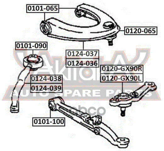 ОПОРА ШАРОВАЯ НИЖНЯЯ ЛЕВАЯ