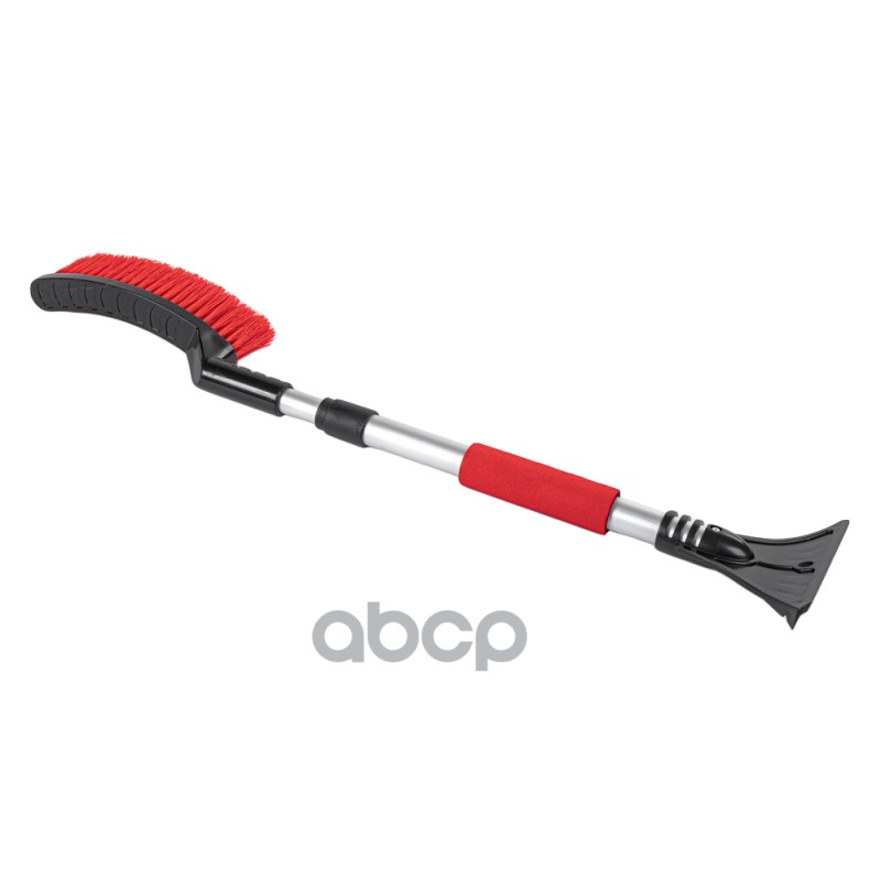 Щетка для очистки снега со скребком 70-100 см телескопическая