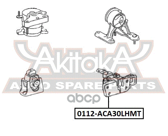 Подушка двигателя левая TOYOTA RAV4 ACA3#/GSA3# 2005-2013