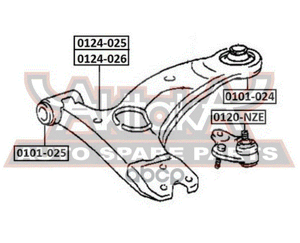 САЙЛЕНТБЛОК ПЕРЕДНЕГО РЫЧАГА ЗАДНИЙ