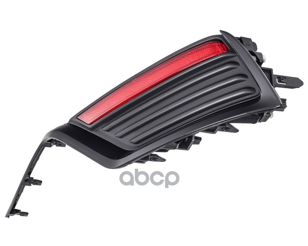 Накладка бампера заднего правая в сборе с черным молдингом LC300 2021-