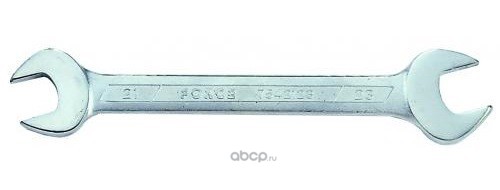 FORCE 7541011 Ключ гаечный рожковый двухсторонний 8мм х10мм, L=141мм