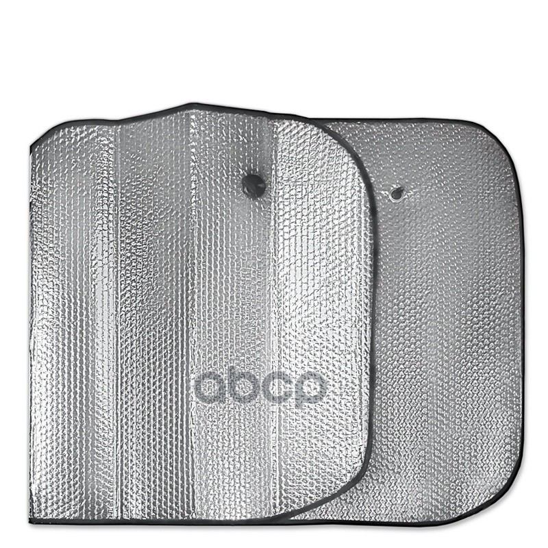 Шторка на лобовое стекло серебро 130 х 60 см гармошка AVS Single Bubble Ст. 43095