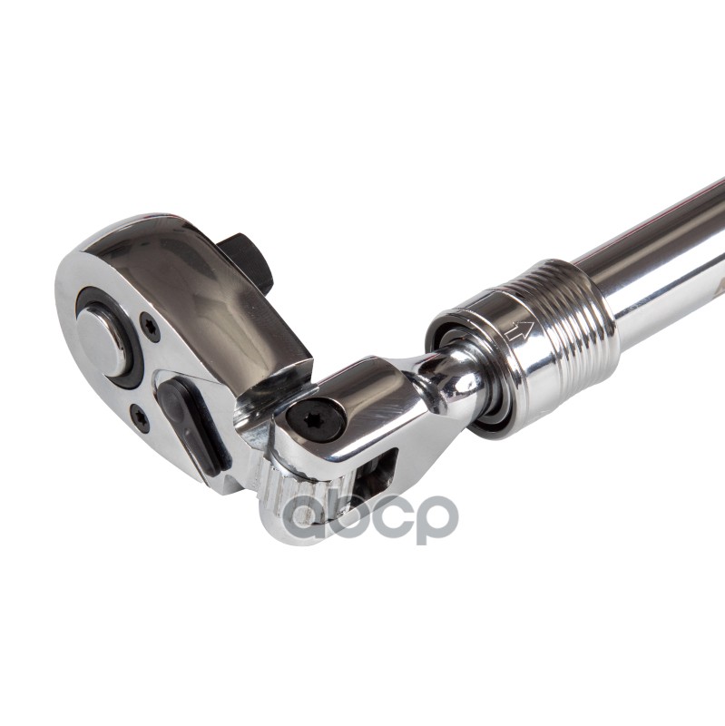 Трещотка 1/2, 350-490 мм, 72 зубца, флажковая с кнопкой, шарнирная, телескопичес