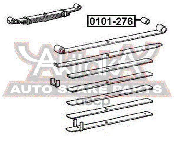 САЙЛЕНТБЛОК ЗАДНЕЙ РЕССОРЫ