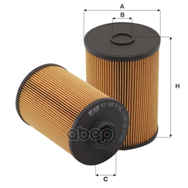Топливный фильтр FIL FILTER арт. MFE1496B