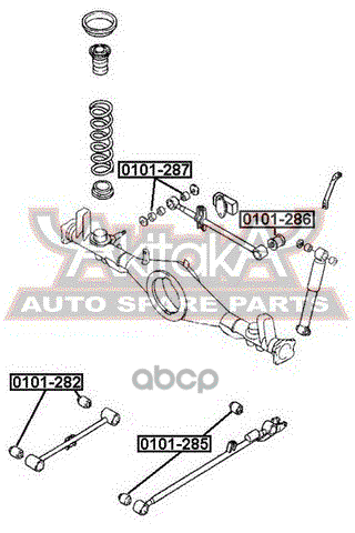 САЙЛЕНТБЛОК ЗАДНЕГО ПОПЕРЕЧНОГО РЫЧАГА