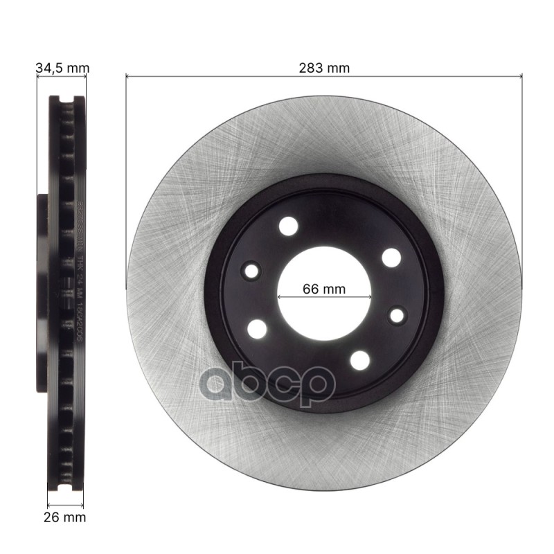 Диск тормозной AVANTECH