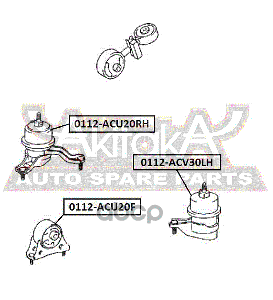 ПОДУШКА ДВИГАТЕЛЯ ПРАВАЯ