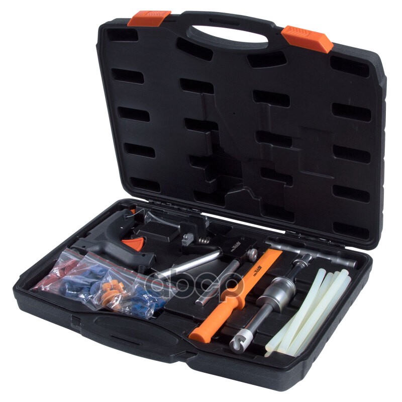 СИСТЕМА КЛЕЕВАЯ ДЛЯ РЕМОНТА ВМЯТИН БЕЗ ПОКРАСКИ, КЕЙС, 52 ПРЕДМЕТА AFFIX AF11810052C