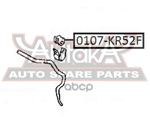 Втулка переднего стабилизатора d28 TOYOTA LITE/TOWNACE NOAH,V CR40/CR50 1998-2004