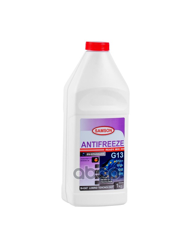 Samson Eu-Standard G13/G12++ 1Kg Антифриз! Готовый, Фиолетовый Lobrid Vag Original SAMSON арт. 803474