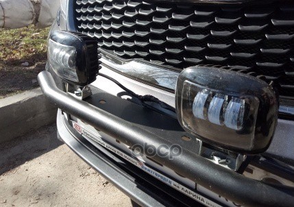 Светодиодная фара WL-330 (кв. мет. корп., LENS, 3 LED, 45W)