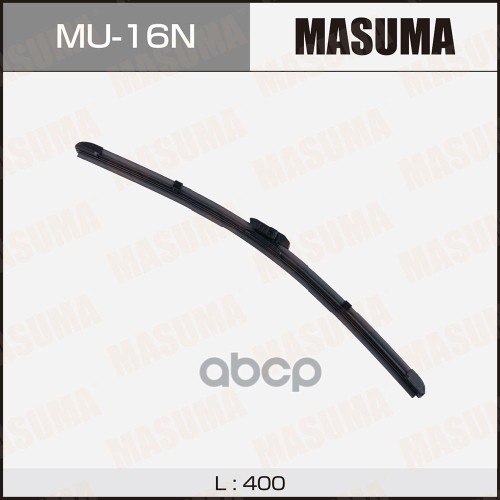 Mu-16N Дворник Masuma 16' Бескаркасный, Vatl 5.1 Renault Duster Ii (400Мм) (1/50) Masuma арт. MU-16N