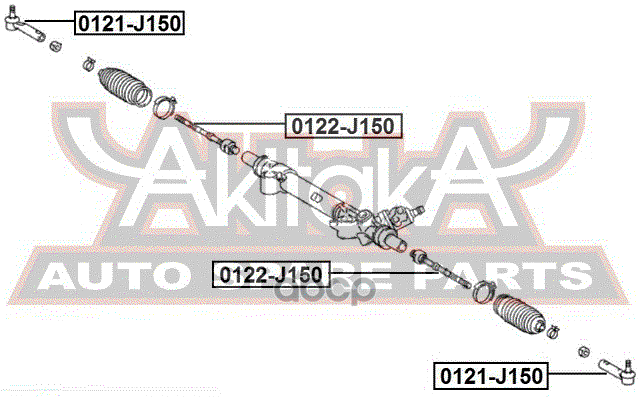 Наконечник рулевой тяги TOYOTA/LEXUS LC150/GX 09