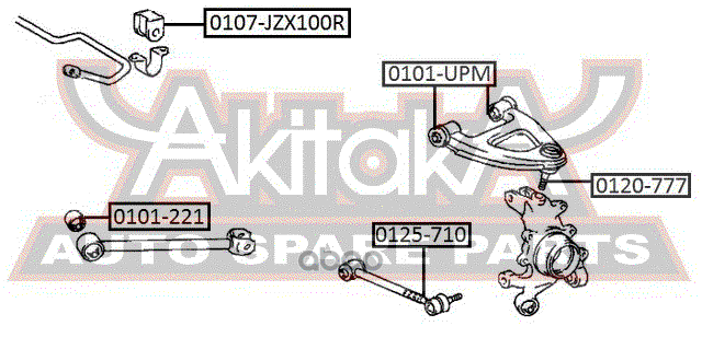 ВТУЛКА ЗАДНЕГО СТАБИЛИЗАТОРА D21
