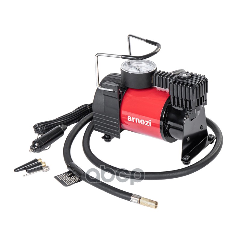 Компрессор автомобильный ARNEZI 10 бар, 30 л/мин, 110 Вт, AC580 ORIGINAL CASE