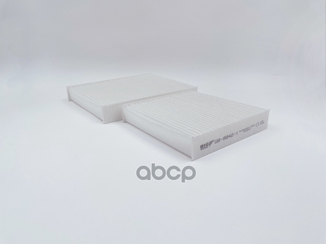 фильтр салона к-т 2 шт Peugeot 207 1.4-1.6HDi 06>