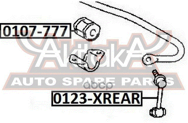 ВТУЛКА ЗАДНЕГО СТАБИЛИЗАТОРА D14