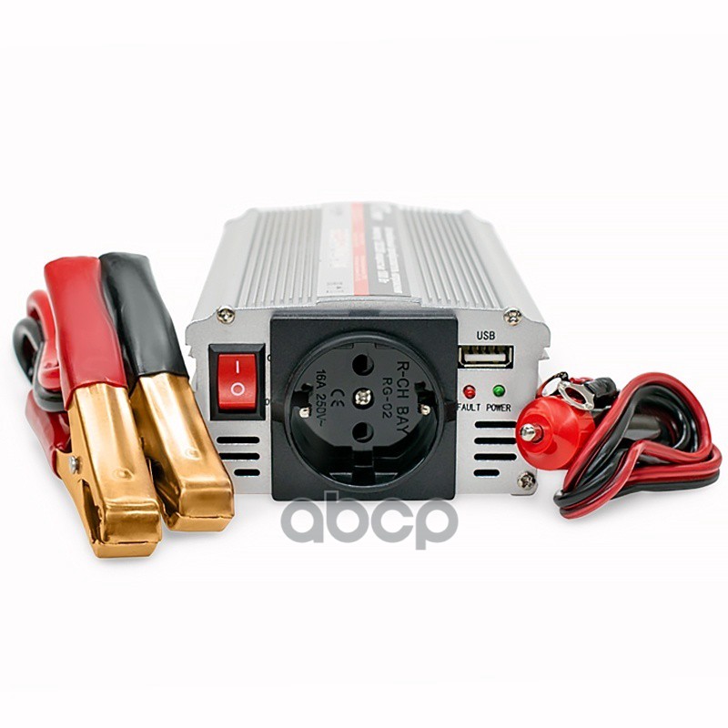 Преобразователь напряжения 12 - 220 В 1000 Вт AVS 43113* 43113