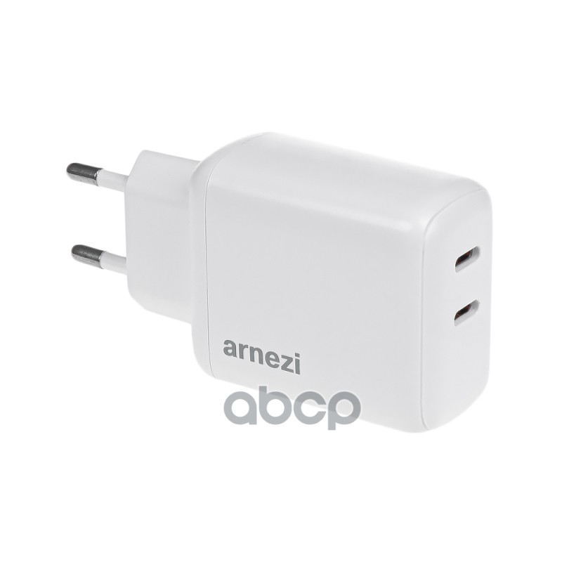 A0605106 Сетевое зарядное устройство 40W 2хType-C (PD3.0) ARNEZI A0605106