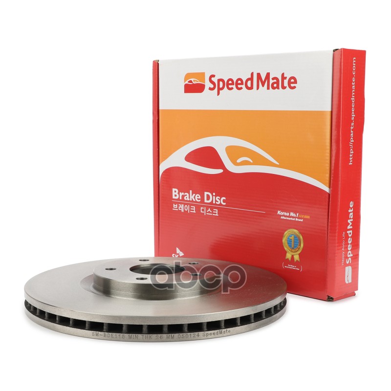 Диск торм.NISSAN Juke,Qashqai/RENAULT Koleos I SpeedMate арт. SM-BDE115