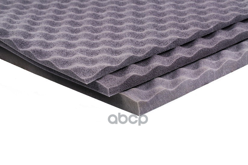 Шумоизоляция,звукопоглощение Wave 15 (0.75х1.0м) толщина 15мм пенополиуретан DRE