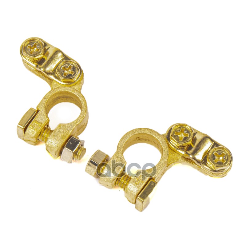 Клеммы АКБ медные 2шт, боковая прижимная планка ARNEZI A0103006 Клеммы АКБ медные 2шт, боковая прижимная планка ARNEZI A0103006